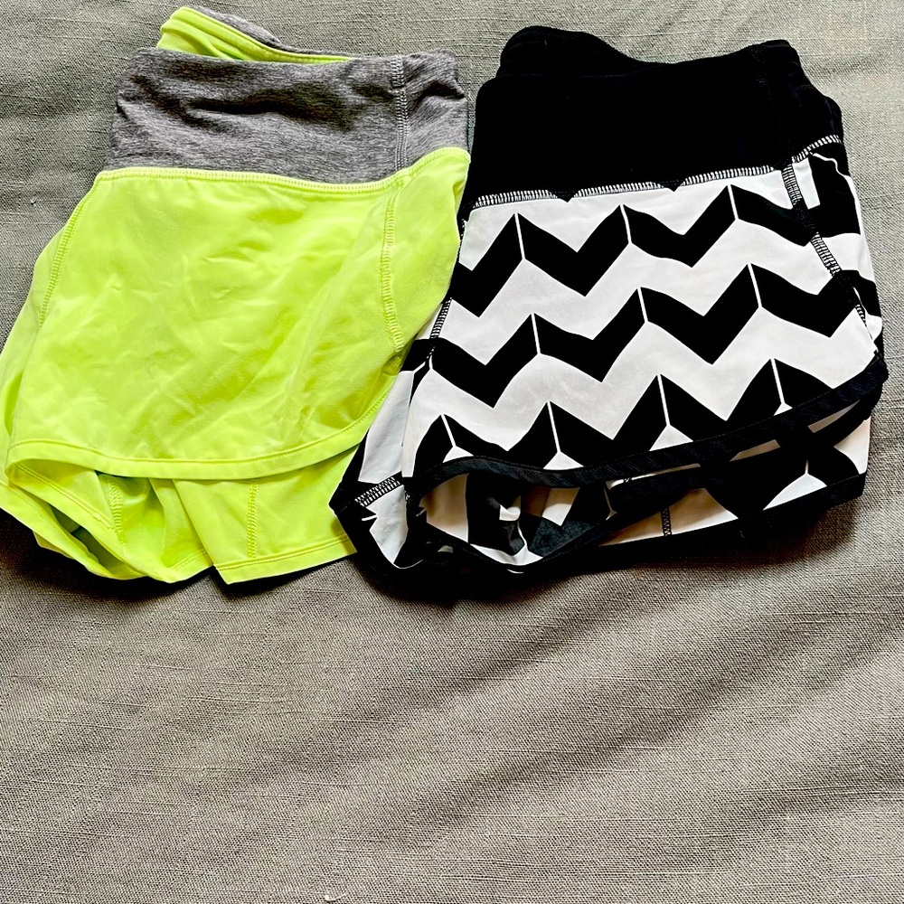 Lululemon speeds size 4 lot